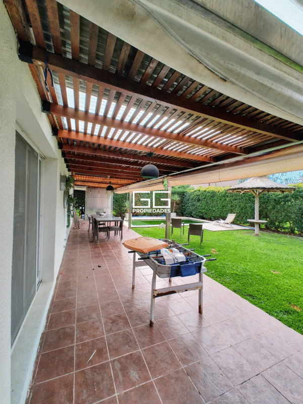 Espectacular Casa Inteligente En La Cañada Del Pilar - 8 Ambientes - Cine - Pileta - Imagen 24